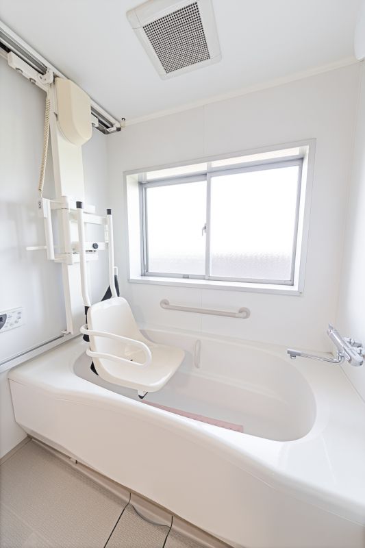 Accessible Tub with Safety Features